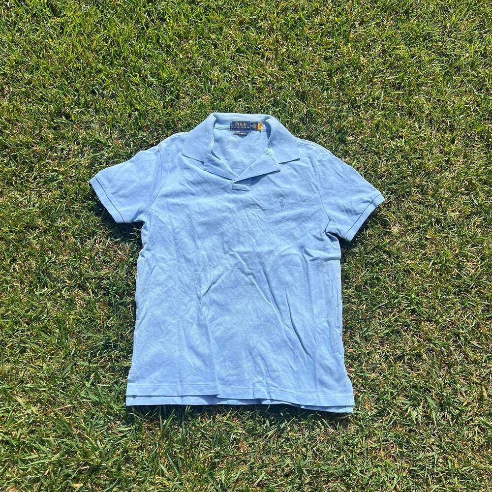 Polo Ralph Lauren blue polo shirt size M #preppy #classic